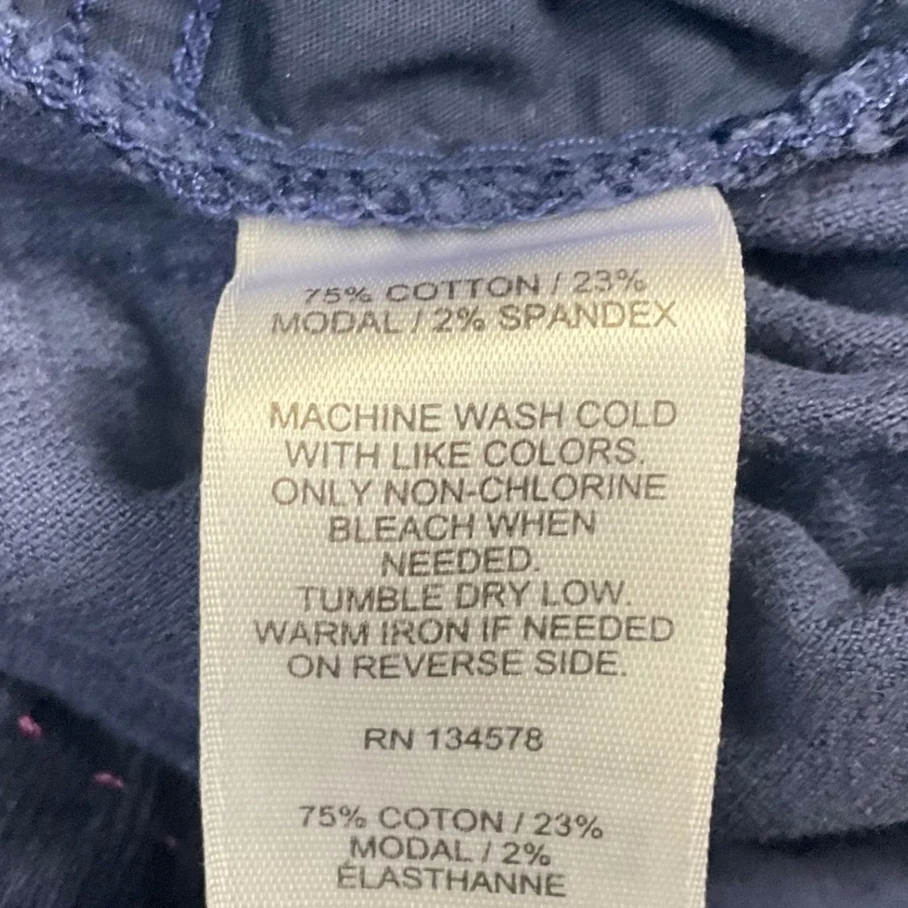 Vineyard Vines Corduroy‎ Straight Leg Pants Girls 12 Navy Blue Adjustable Preppy